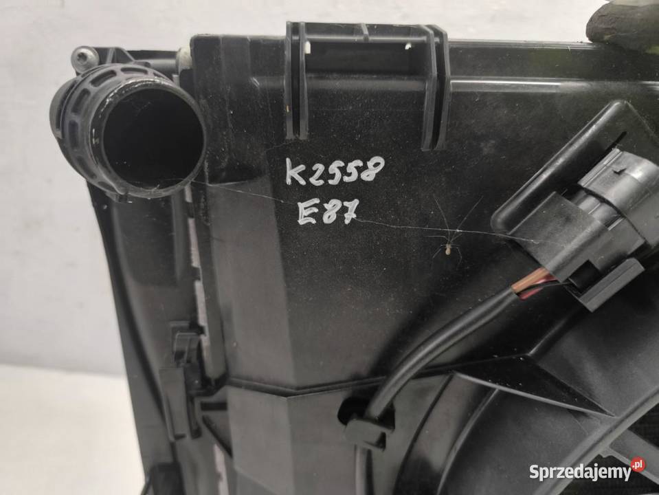 KOMPLET CHŁODNIC CHŁODNICE WENTYLATOR BMW 1 E87