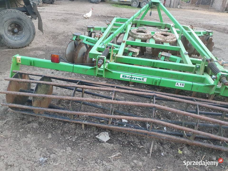 Brona talerzowa BOMET 315m z wałem Dąbrowa Tarnowska