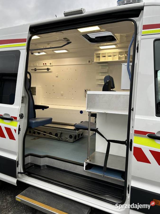 VW Crafter 20 TDI Ambulans Karetka 4x4 światła LED opolskie Opole