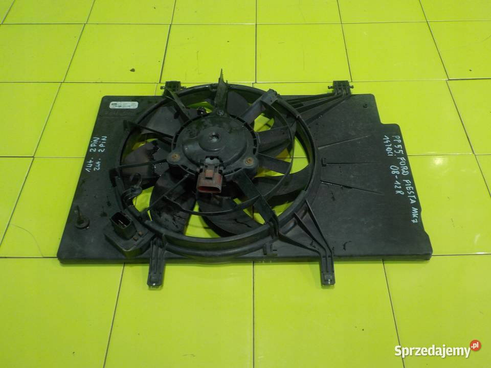 FORD FIESTA MK7 14 TDCI 12r wentylator chlodnicy Wentylatory chłodnicy Suków