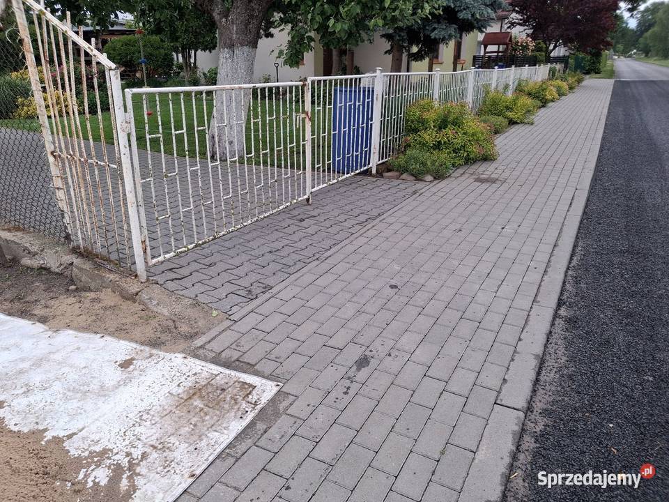 Płot metalowy 27m Wichowo