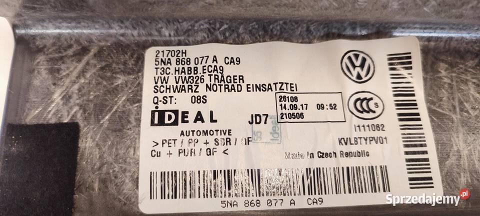 VW TIGUAN II LISTWA BAGAŻNIKA 5NA868077A