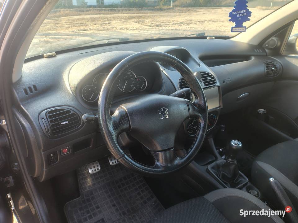 Peugeot 206 14 8V JBL 2007 CarPlay Inowrocław