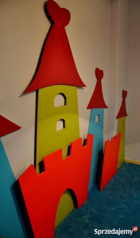 ZAMEK DUŻA DEKORACJA ŚCIENNA DZIECI DO Dekoracje i ozdoby Wilkowo sprzedam