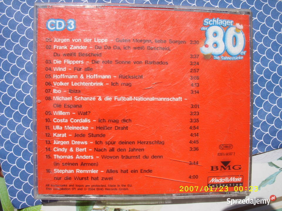 CDSchlager der 80CD3 dolnośląskie sprzedam