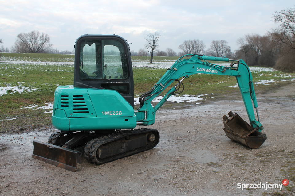 Minikoparka Sunward SWE25B 26t 2018 Waga 2580 nie Wieliczka sprzedam
