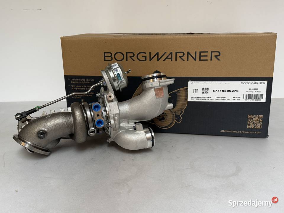 Nowa Turbosprężarka BorgWarner KKK Siedlce