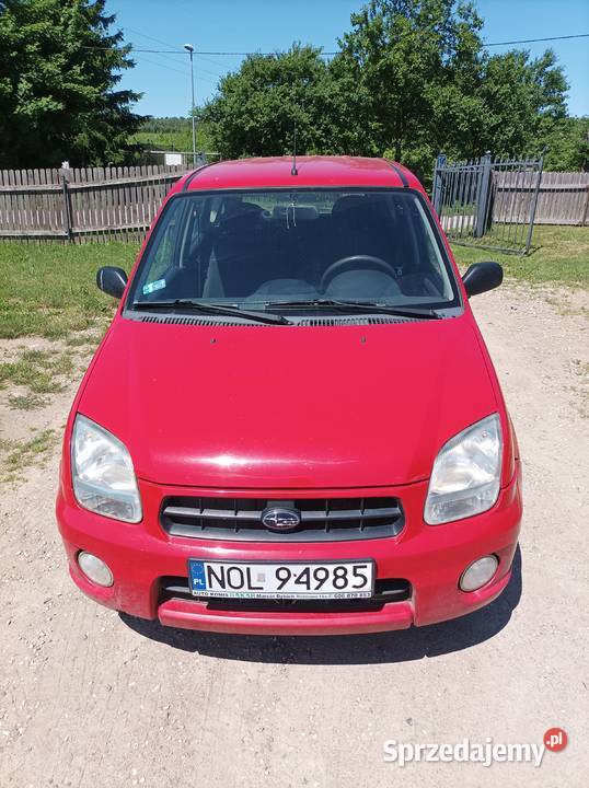Subaru justy g3x 4x4 Olsztynek sprzedam