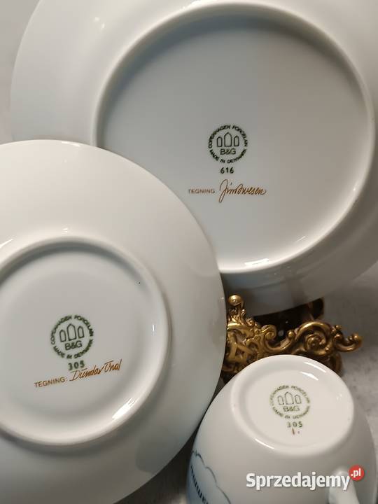 BG Bing Grondahl Filiżanka Trio Zestaw Zakopane