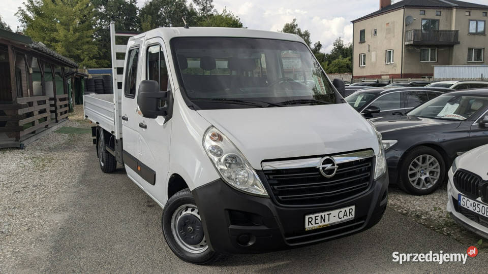 Opel Movano 23D145BezwypadkowyOpłacony6Osób wspomaganie kierownicy Motoryzacja Częstochowa