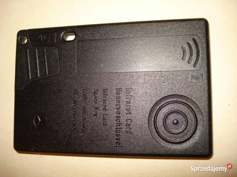 Infrarot Card Reserveschlussel Key zapasowy Gdynia