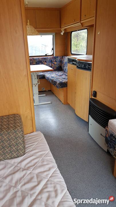 przyczepa kempingowa Dethleffs 1300 DMC 1997r Strzebiń