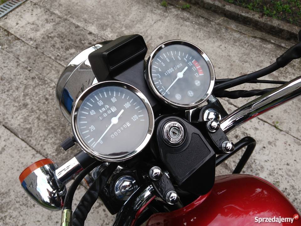 Benyco BR125 odpowiednik suzuki GN125 kupiony w polskim salonie Benyco Kraków
