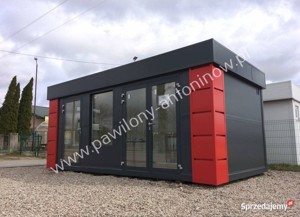NOWY PAWILON HANDLOWY KONTENER USŁUGOWY BIUROWY Biznes i Przemysł Piaseczno