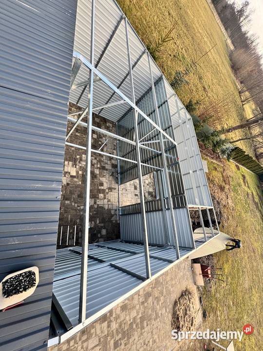Garaż Blaszany drewnopodobny 12x6 producent 12x7 Zgierz sprzedam