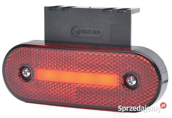 Lampa obrysowa LED prostokątna 1224V 1153x413x20 Kamionna