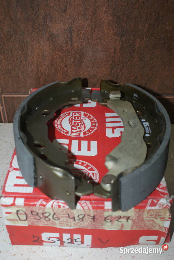 0 986 487 627 BOSCH SZCZĘKI HAMULC NISSAN NOTE osobowe