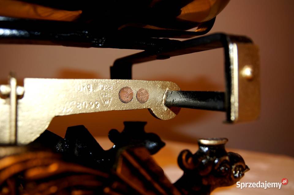 Stara waga szalkowa MAR FAB 10 1928 r Warszawa