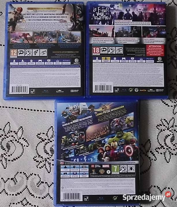 Konsola PlayStation 4 slim CUH2216B 2pady gry