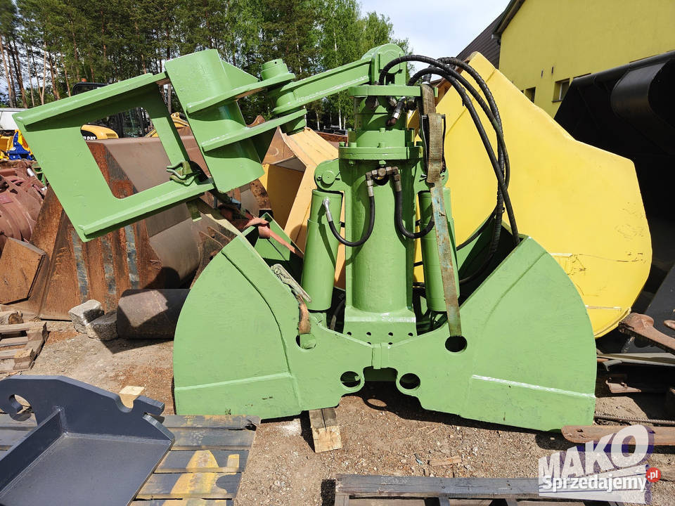 Czerpak hydrauliczny łyżka chwytak rotator