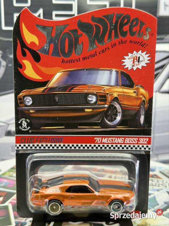 Hot Wheels RLC 70 Mustang Boss 302 BOX 23 Wrocław