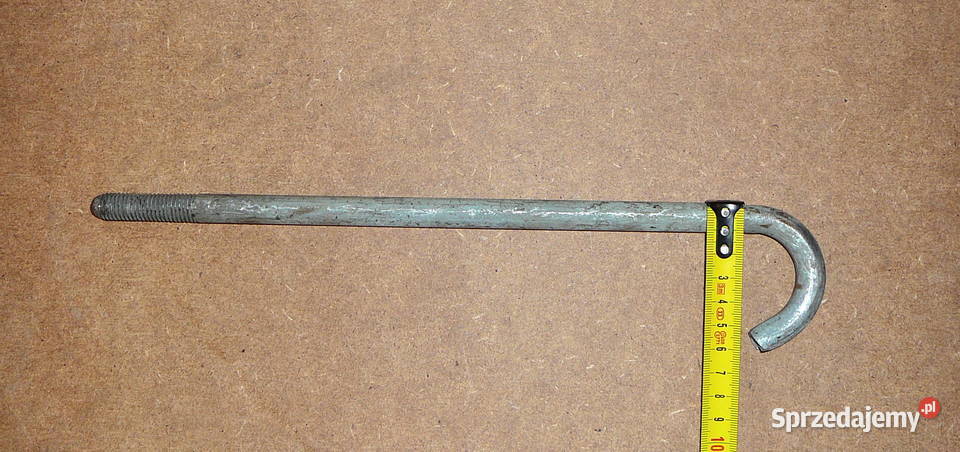 Kotwa fajkowa M12x300 fundamentowa typ P mazowieckie Warszawa
