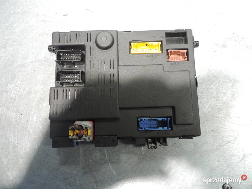 CITROEN BERLINGO I 19 D MODUŁ BSI 9642409780 Skrzynki bezpieczników małopolskie Nowy Sącz