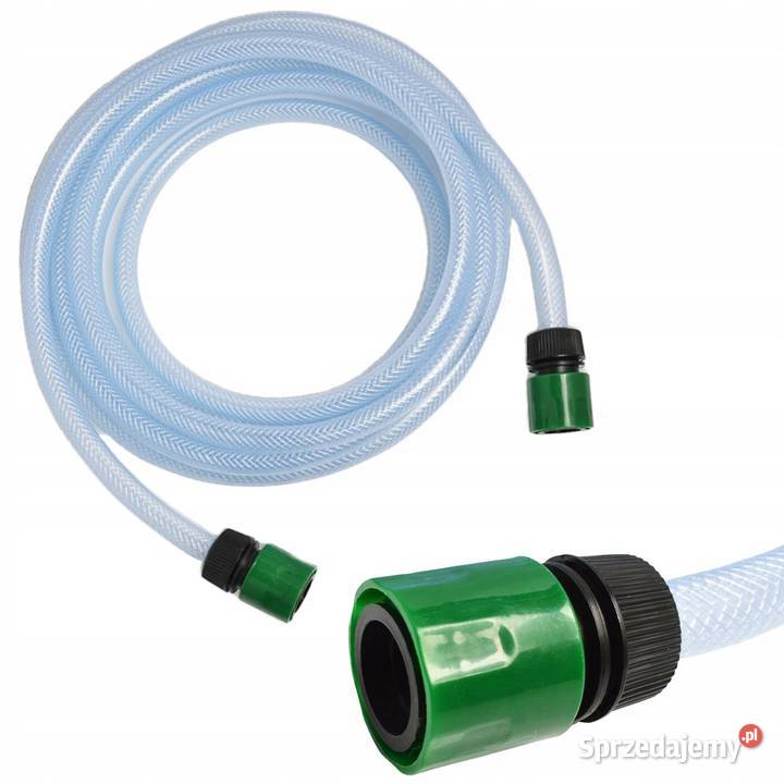 Wąż Ssący 10m 12 do Myjek PVC 21 bar 2 Szybkozł Osprzęt do myjek