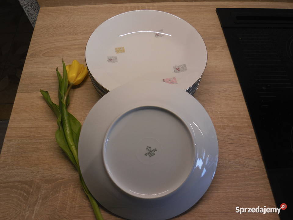 Porcelanowe talerze głębokie 6 SCHERZER BAVARIA Raszków