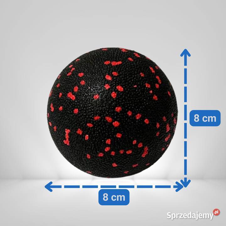 PIŁKA DO MASAŻU ROLLER EPP DO MASAŻU ĆWICZEŃ Zielonka