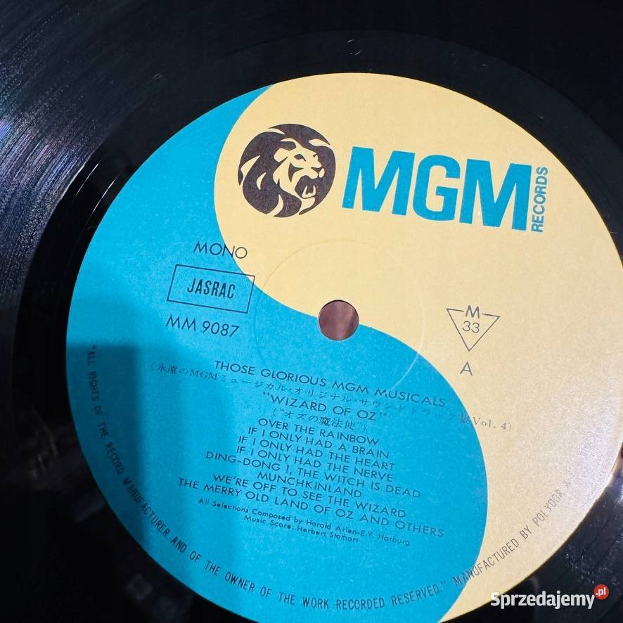 MGM Musicals OST Wizard Of OzBrigadoon NMEX wielkopolskie
