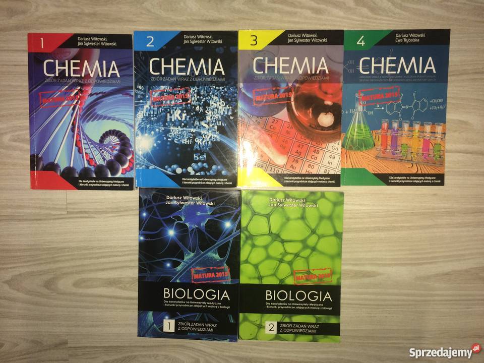 Książki do matury BIOLCHEM lekarski medycyna dolnośląskie Wrocław