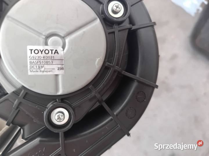 Toyota Yaris Cross wentylator baterii wysyłka Pozostałe mazowieckie Warszawa