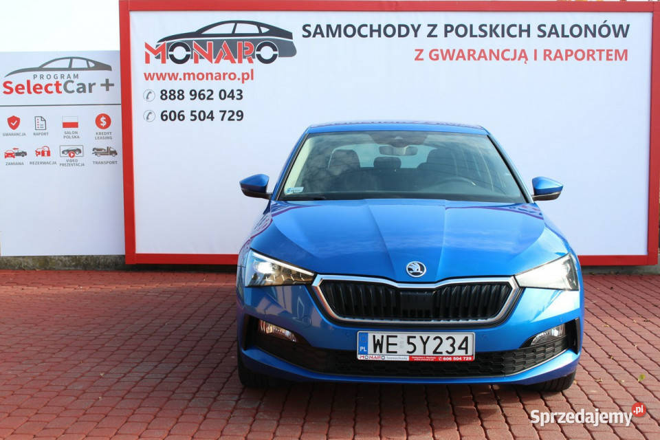 koda Scala STYLE Kolor Race Blue Salon Polska 181000km Włocławek
