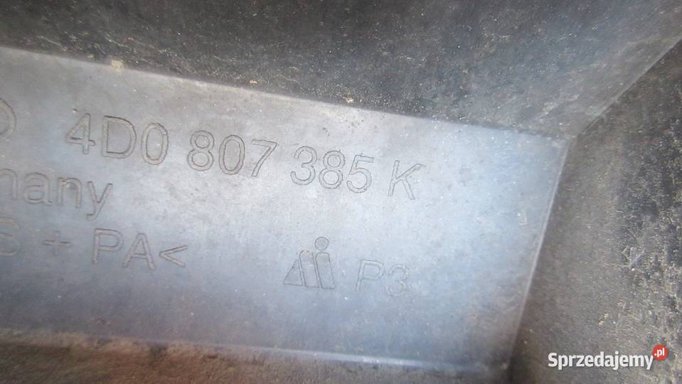 AUDI A8 D2 ZDERZAK TYŁ TYLNY Ruda Śląska