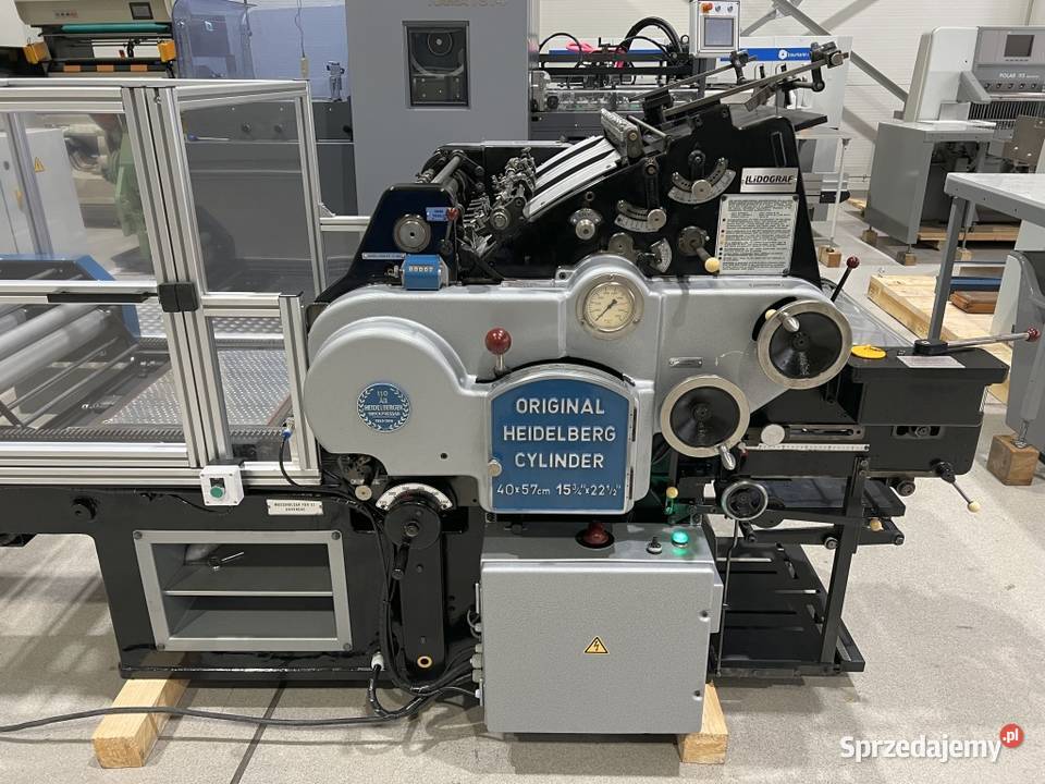 Heidelberg Cylinder KSB 40x57 Złociarka Hot Radom sprzedam