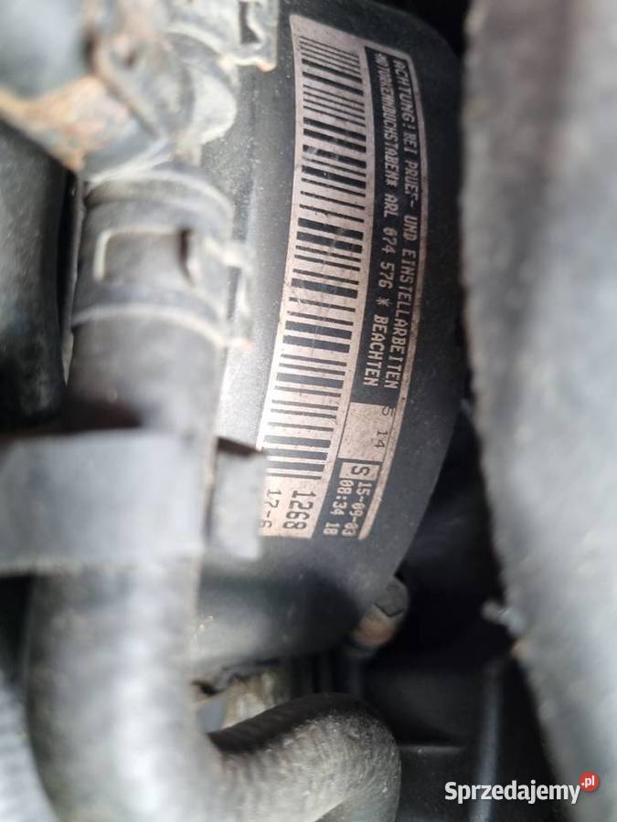 Silnik 19 TDI ARL 150 VW Golf 4 Bora Audi A3 Skawina