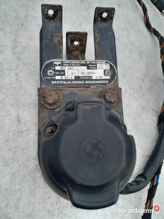 Wiązka elektryczna haka holowniczego BMW e39 Tomaszów Mazowiecki sprzedam