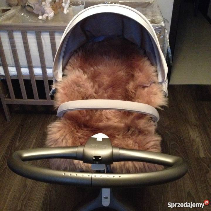 Naturalna skóra owcza do wózka Stokke lubelskie Konopnica sprzedam