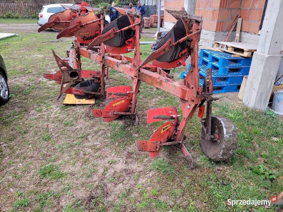 Pług Niemeyer 4 skibowy obrotowy łódzkie Burzenin sprzedam