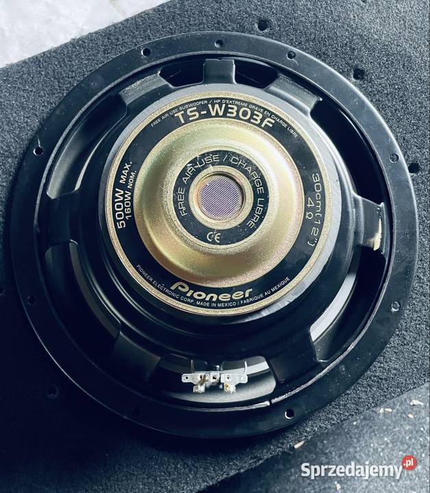 Głośnik 30 Subwoofer Pioneer TSW303 świętokrzyskie Skarżysko-Kamienna