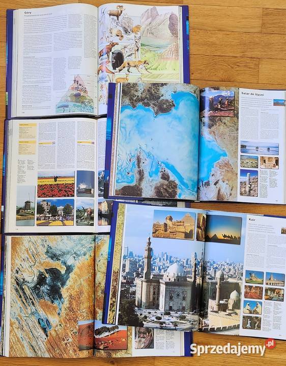 Ilustrowany atlas świata 5 tomów Poradniki, albumy i reportaże Warszawa