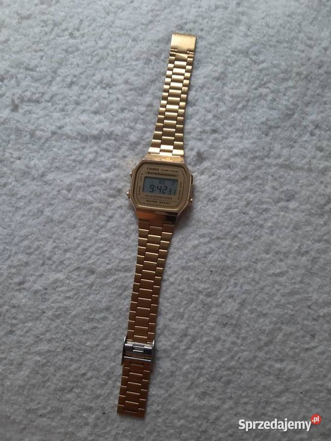 Świetny Zegarek Casio pozłacane Wrocław
