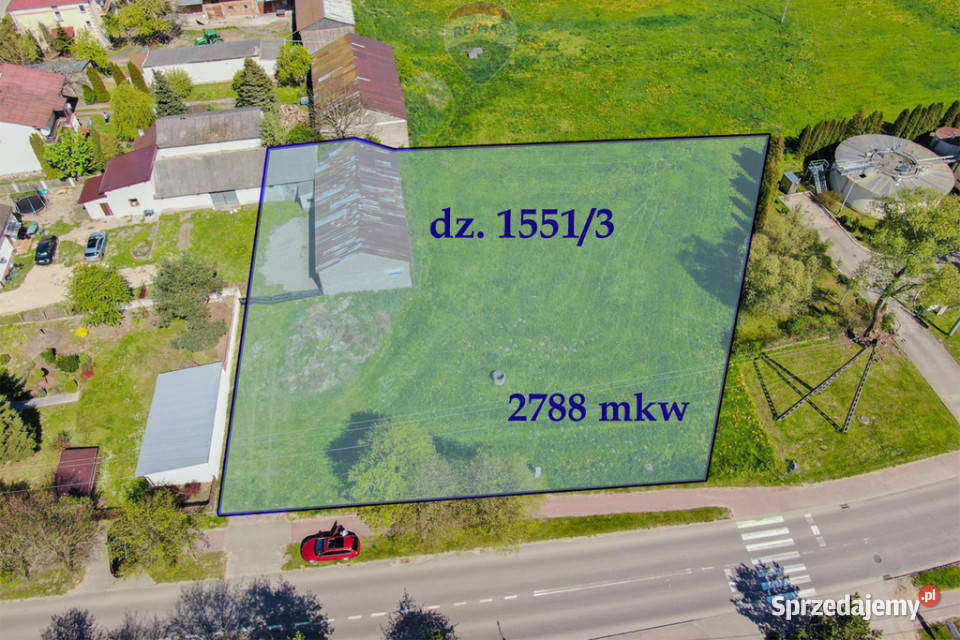 Grunt pod usługi 2788 m Miedzna