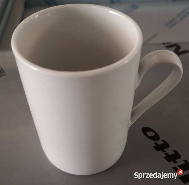 Kubek biały porcelanowy 280ml Łódź