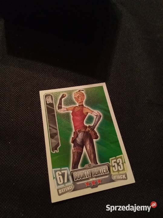 Karta Star wars force attax Sugi Warszawa sprzedam