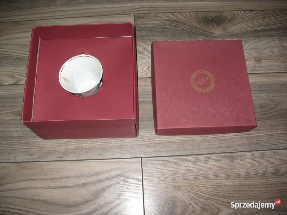 Kolekcja Śląska Bogucice filiżanka 2 talerzyki