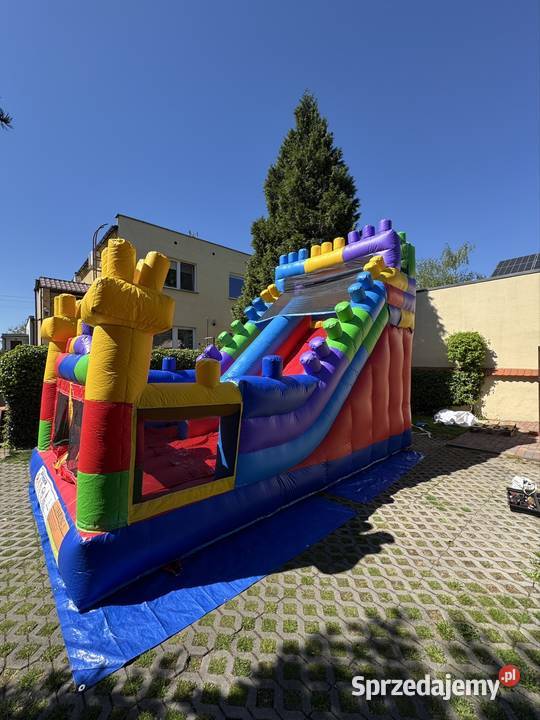 Zjeżdżalnia dmuchana lego Wynajem wielkopolskie Przeźmierowo