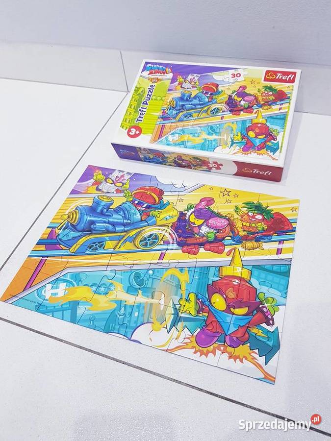 Edukacyjne puzzle Super Zings dzieci 3 Puzzle Dąbrowa Górnicza