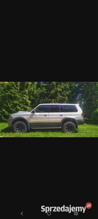 Mitsubishi Pajero Sport 25TDI Rok produkcji 2001 podkarpackie Iwonicz-Zdrój